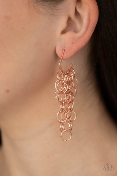 Long Live The Rebels - Copper Earrings