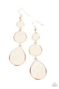 Progressively Posh - Rose Gold Earrings