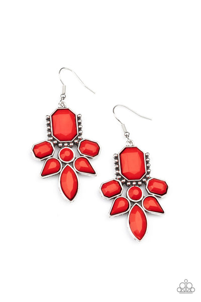 Vacay Vixen - Red Earrings