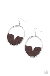 Island Breeze - Brown Earrings