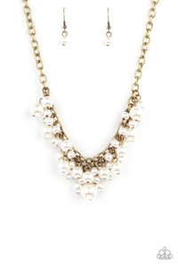 Down For The COUNTESS - Brass Necklace