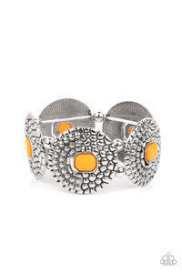 Prismatic Prowl - Orange Bracelet