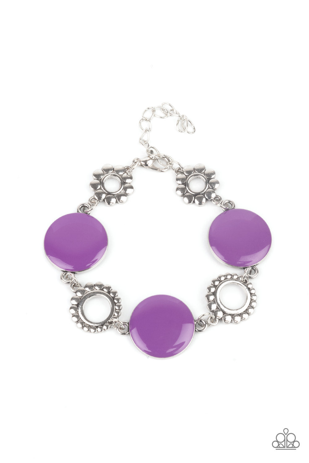 Garden Regalia - Purple Bracelet