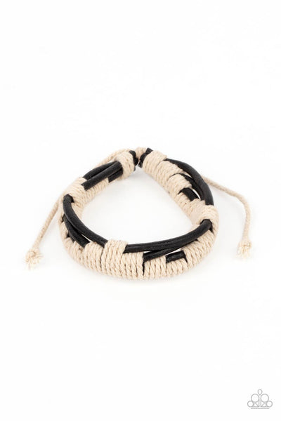 Nautical Distance - Black Bracelet