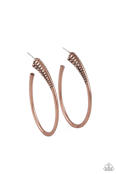 Fully Loaded - Copper Earrings