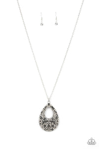 High Society Stargazing - Silver Necklace