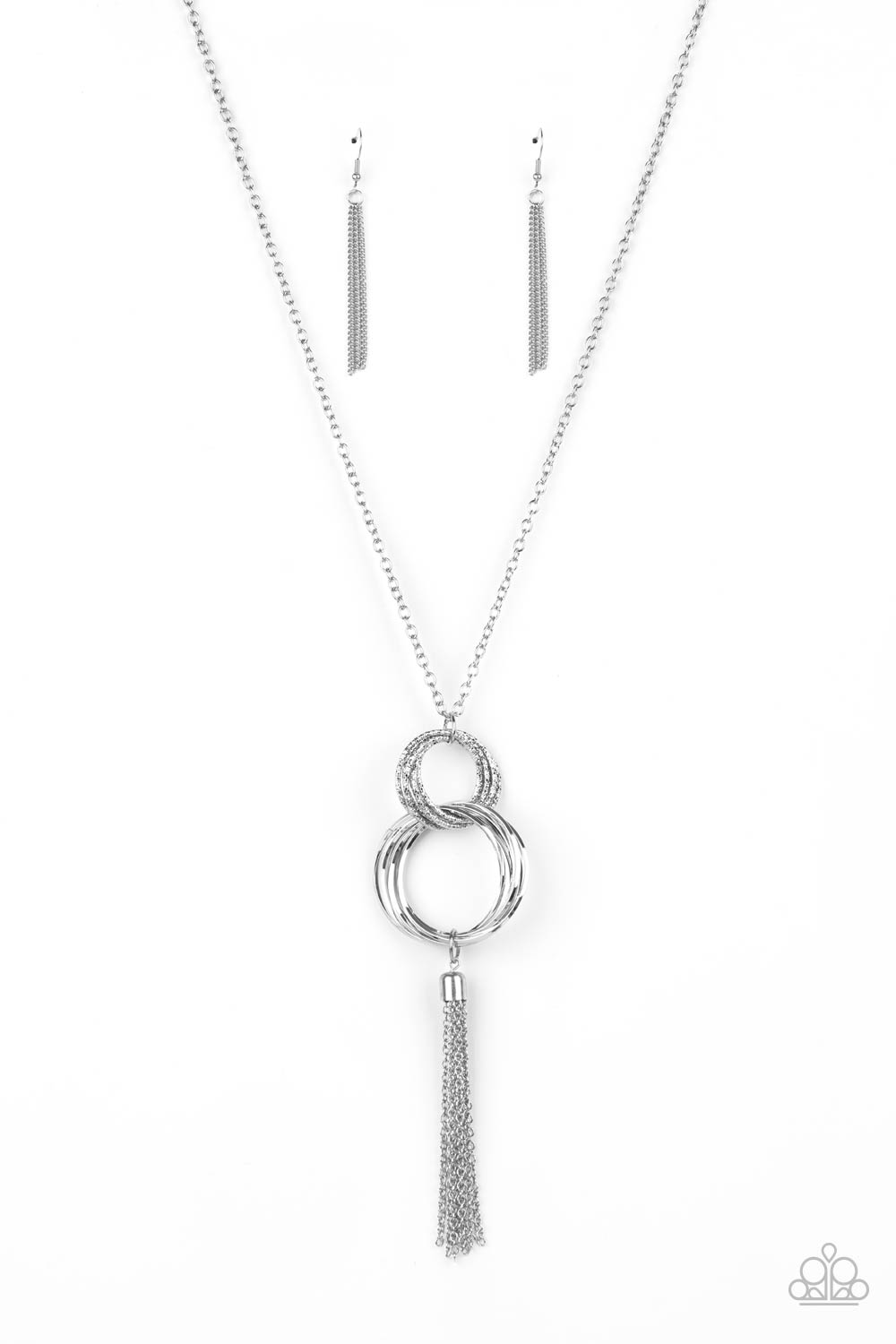 Orbiting Splendor - Silver Necklace