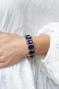 Studded Smolder - Purple Bracelet