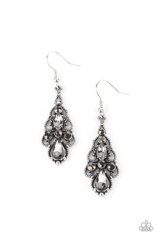 Urban Radiance - Silver Earrings