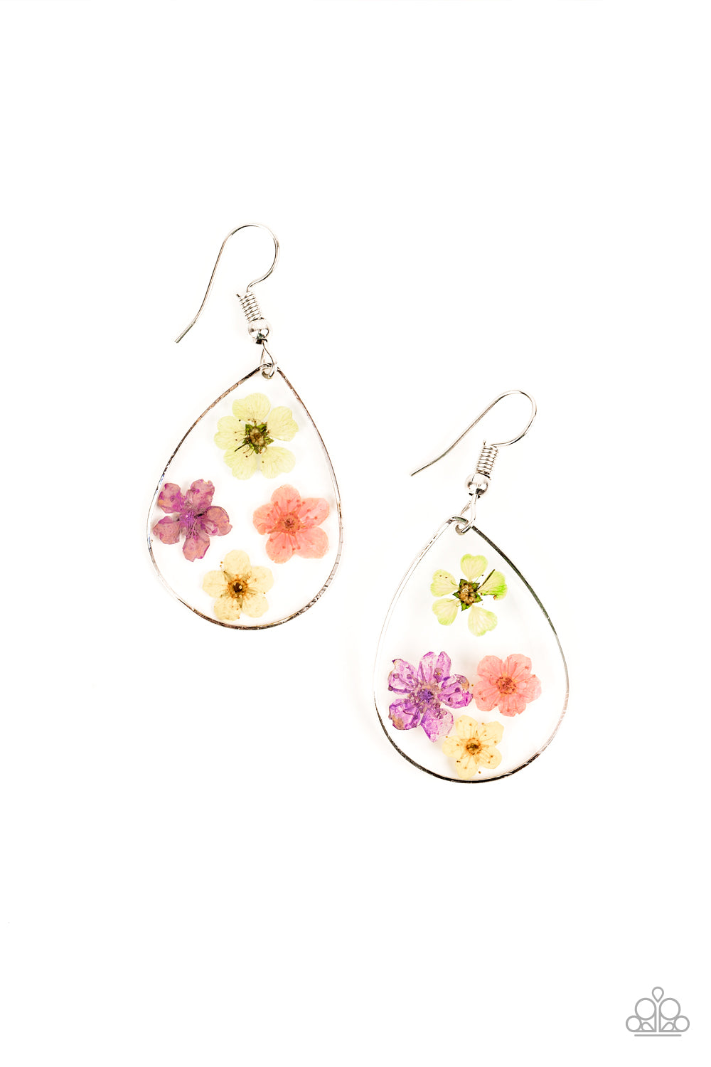 Perennial Prairie - Multi Earrings (Green/Purple/Pink/Yellow)