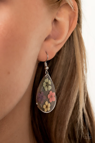 Perennial Prairie - Multi Earrings (Green/Purple/Pink/Yellow)