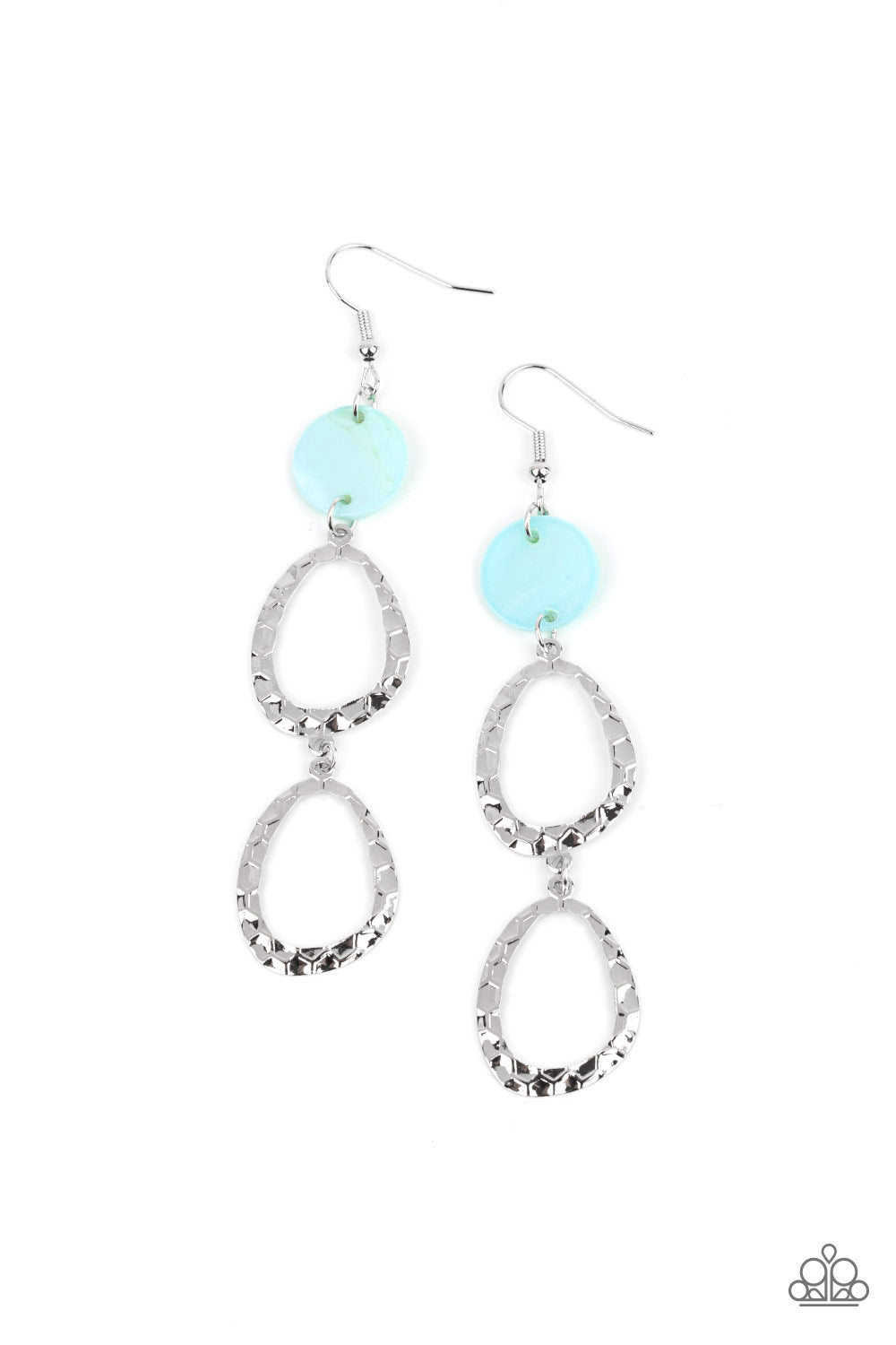 Surfside Shimmer - Blue Earrings