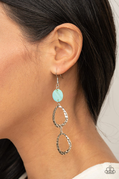 Surfside Shimmer - Blue Earrings