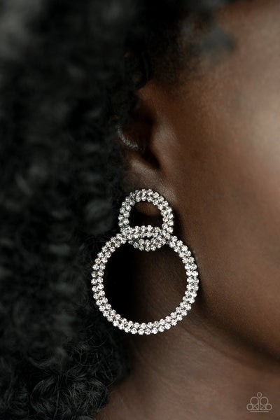 Intensely Icy - Black Earrings - Life of the Party 12/21