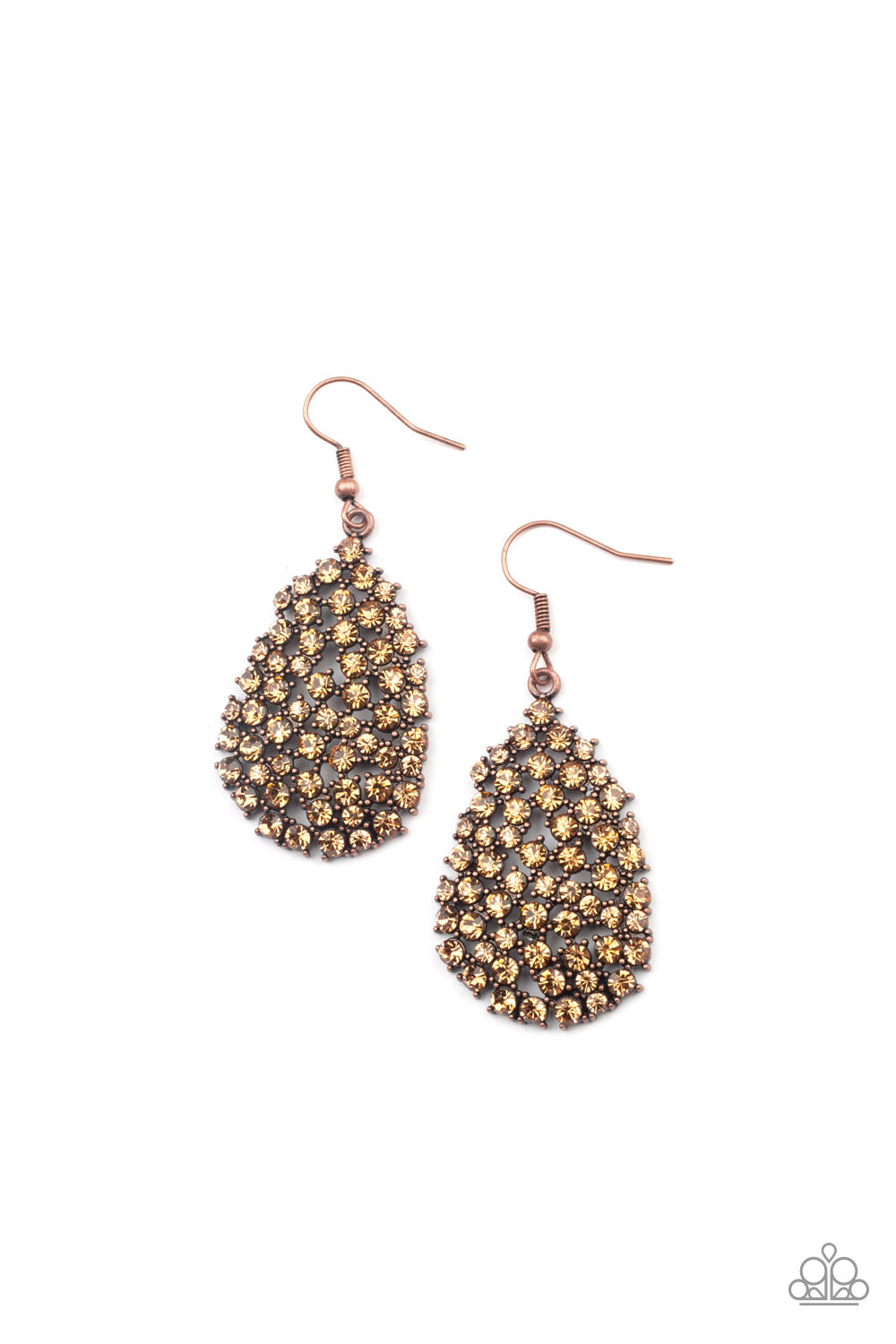 Daydreamy Dazzle - Copper Earrings