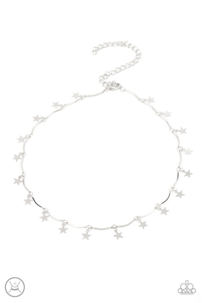 Little Miss Americana - Silver Choker