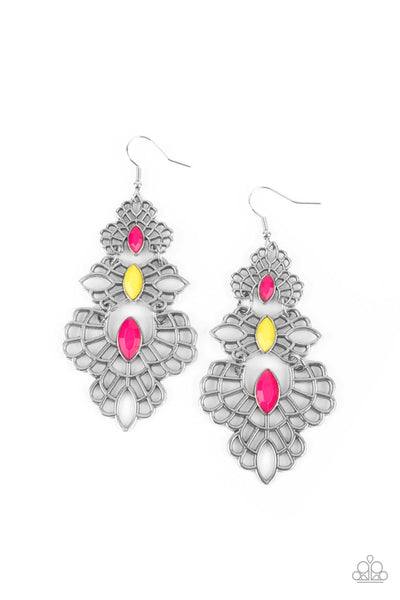 Flamboyant Frills - Multi Earrings