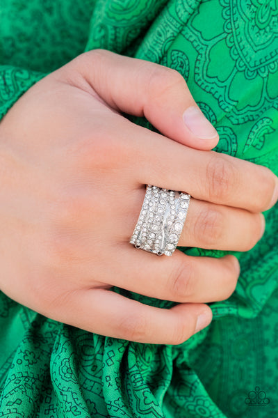 Exclusive Elegance - White Ring - Life of the Party