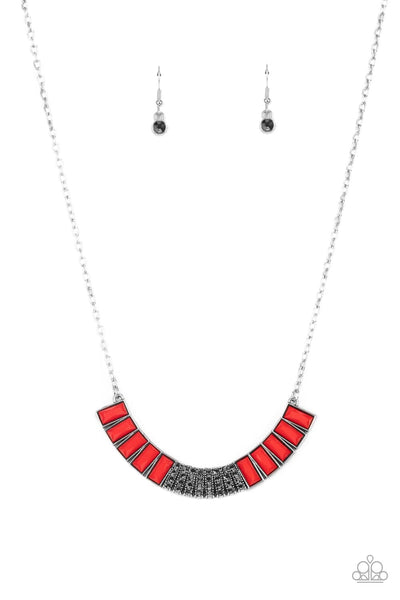 Coup de MANE - Red Necklace