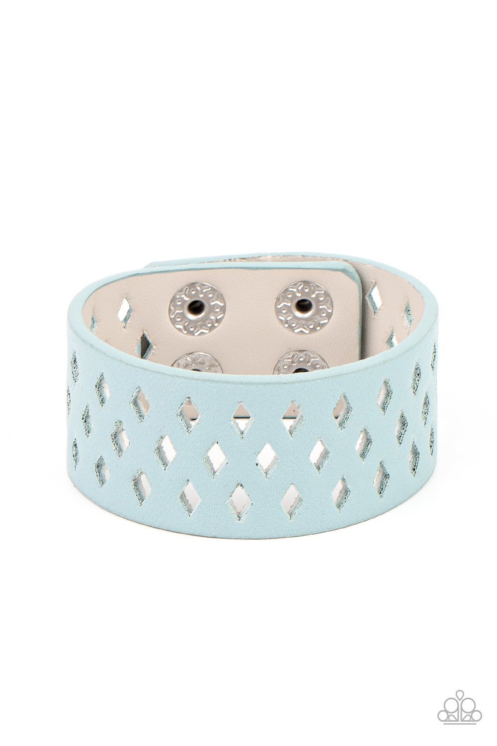 Glamp Champ - Blue Wrap Bracelet