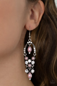 Back In The Spotlight - Pink Earrings