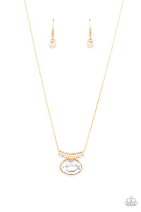 Pristinely Prestigious - Gold Necklace