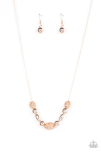 Space Glam - Rose Gold Necklace