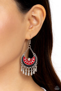 I Just Need CHIME - Red Earrings