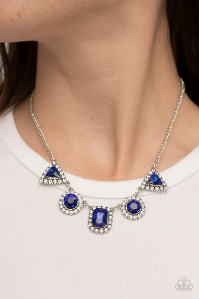 Posh Party Avenue - Blue Necklace