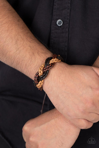 On Adventure Time - Brown Urban Bracelet