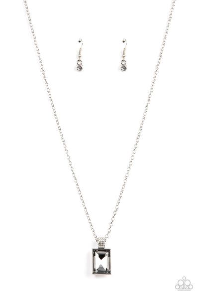 Understated Dazzle - Silver Necklace