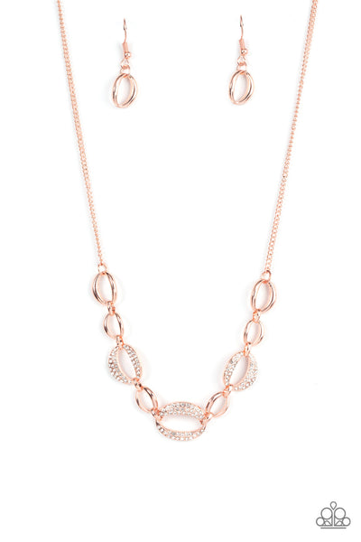 The Only Game in Town - Rose Gold Necklace