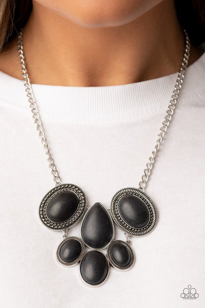 All-Natural Nostalgia - Black Necklace