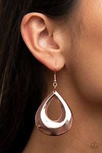 Laid-Back Leisure - Copper Earrings