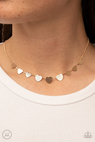 Dainty Desire - Gold Choker Necklace