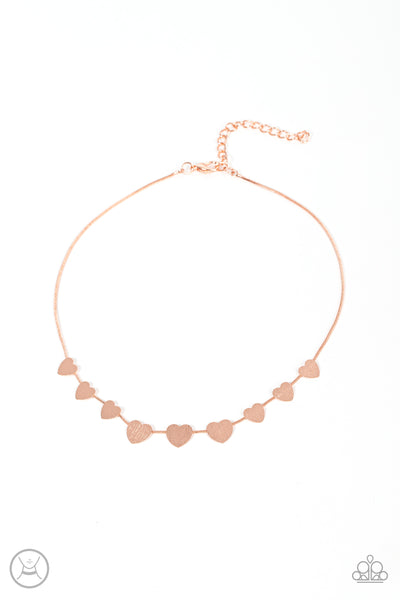 Dainty Desire - Copper Choker Necklace