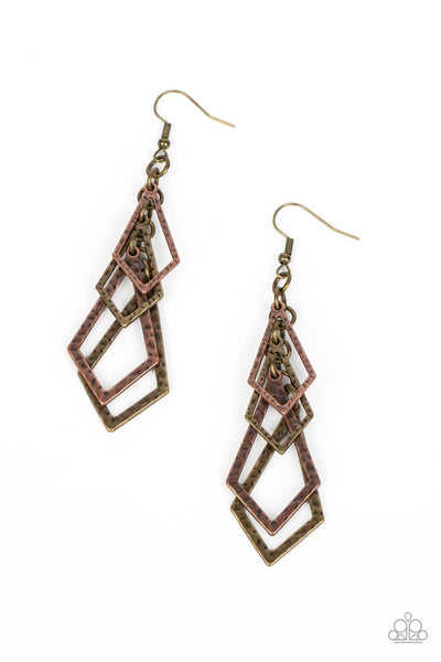 Totally TERRA-ific - Multi Earrings