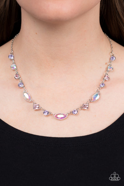 Irresistible HEIR-idescence - Multi Necklace