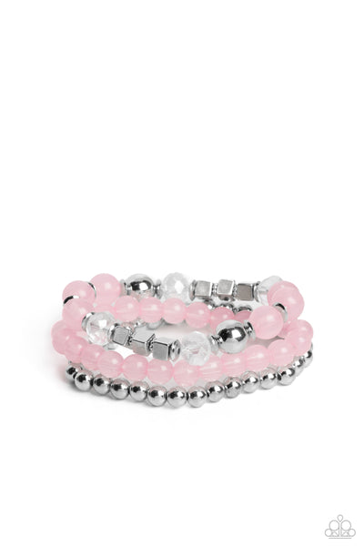 CUBE Your Enthusiasm - Pink Bracelet