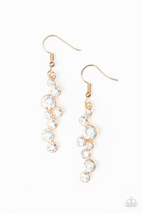 Milky Way Magnificence - Gold Earrings