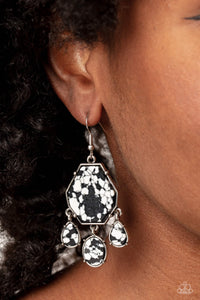 Organic Optimism - Black Earrings