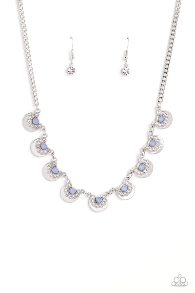 Grandiose Grace - Blue Necklace