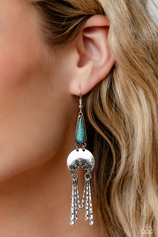 Highland Haute - Blue Earrings