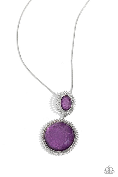 Castle Cadenza - Purple Necklace